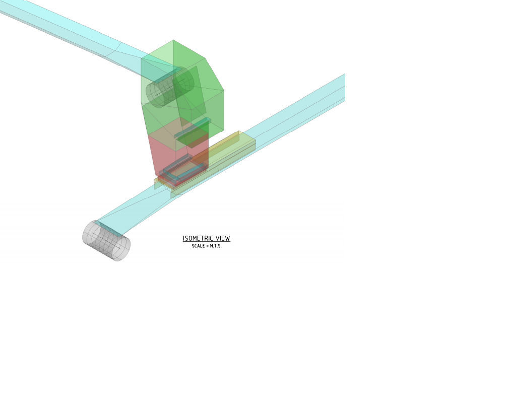 Helix Chute Isometric View Image